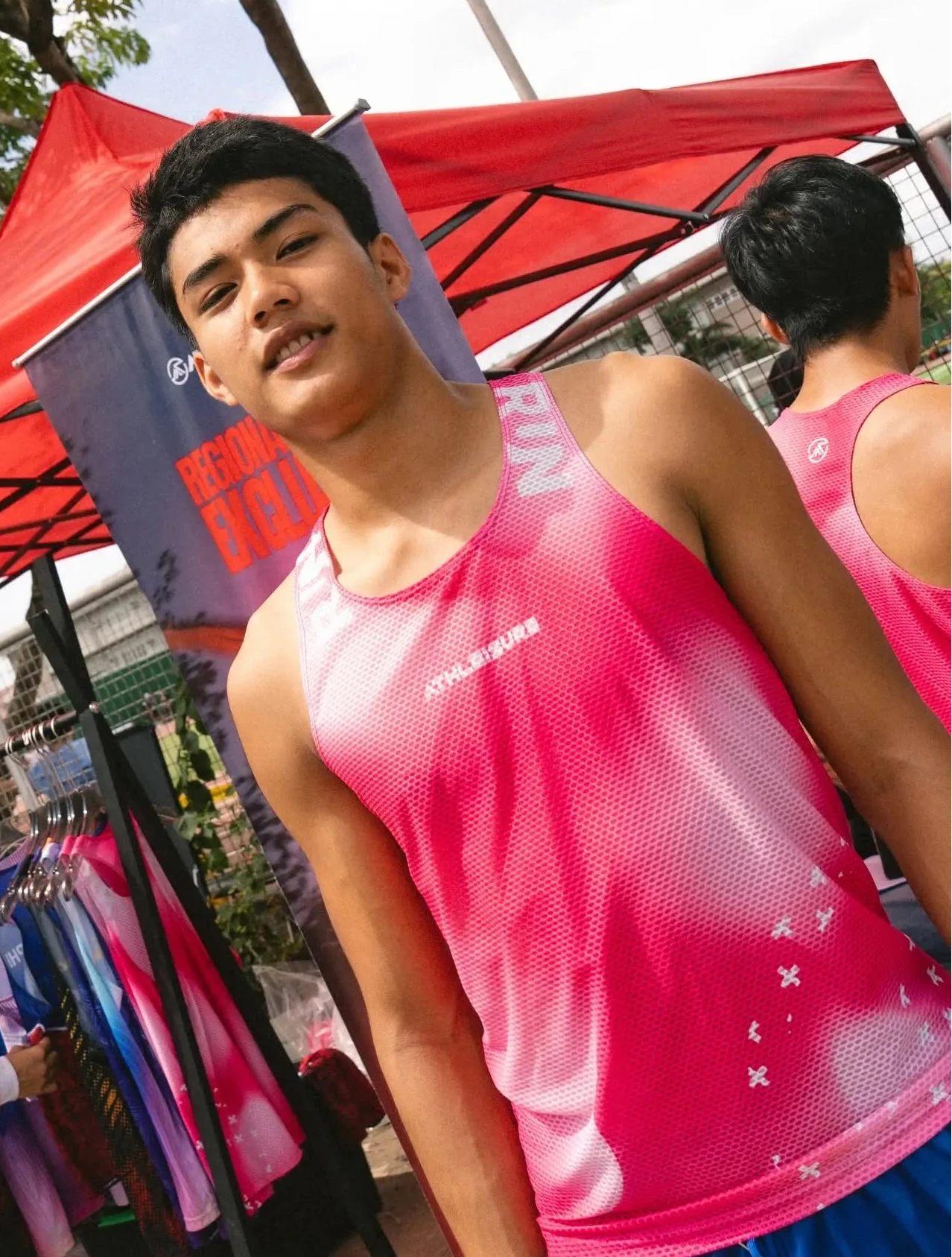Runflow Pink Singlet