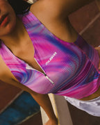 Athleisure Flux Race Top